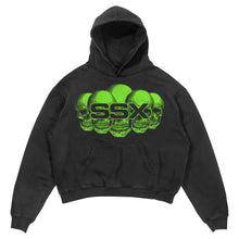 Load image into Gallery viewer, SSX SWAROVSKI SKULL HOODIE
